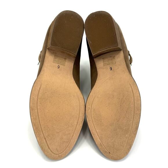 Seychelles Tourmaline Women Tan Moto/Biker Boot Size 6 Leather Block Heel Bootie - Picture 8 of 14